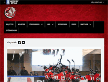Tablet Screenshot of piteahockey.se